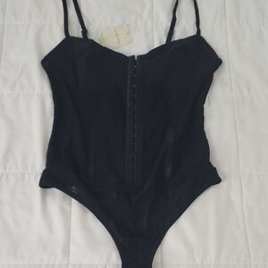 Elegant Black Bodysuit